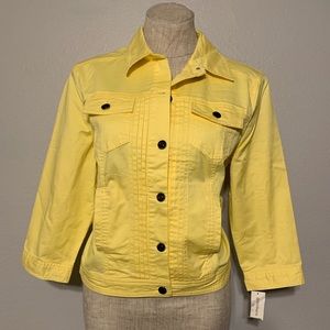 DRESSBARN Yellow Jacket